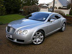 Bentley Continental GT coup