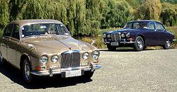 Jaguar 420 and Daimler Sovereign (1966